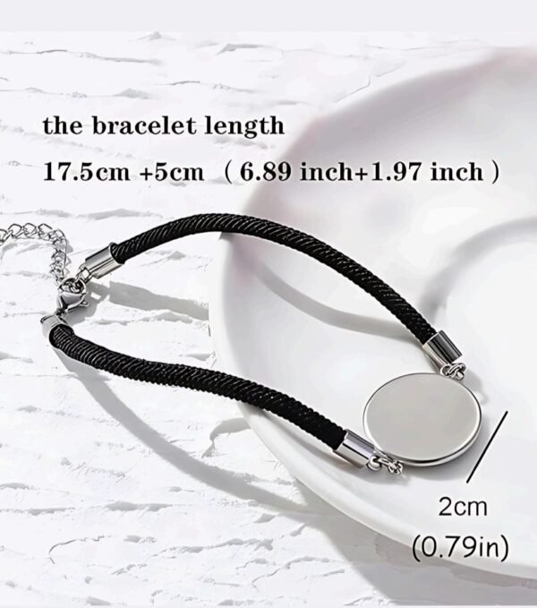 2PCs Sun & Moon Luminous Couple Bracelet Set - Image 3